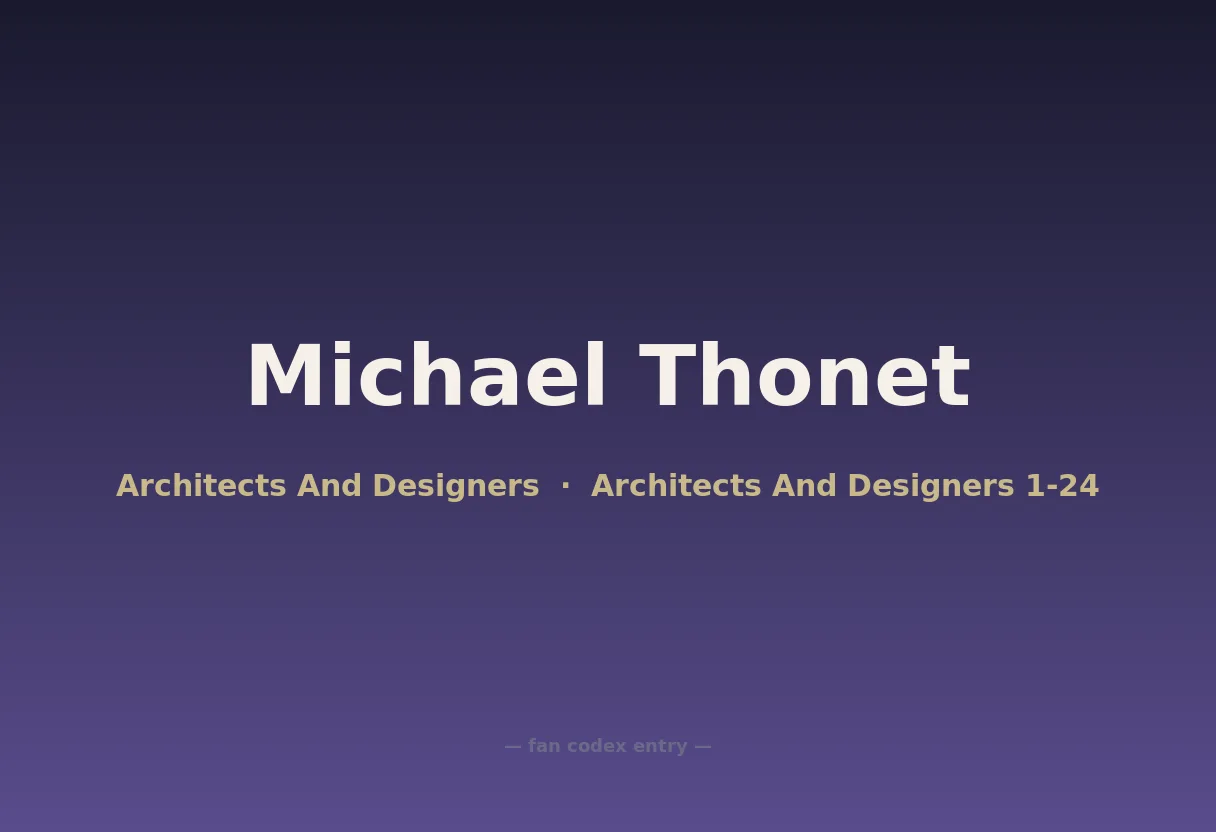 Michael Thonet