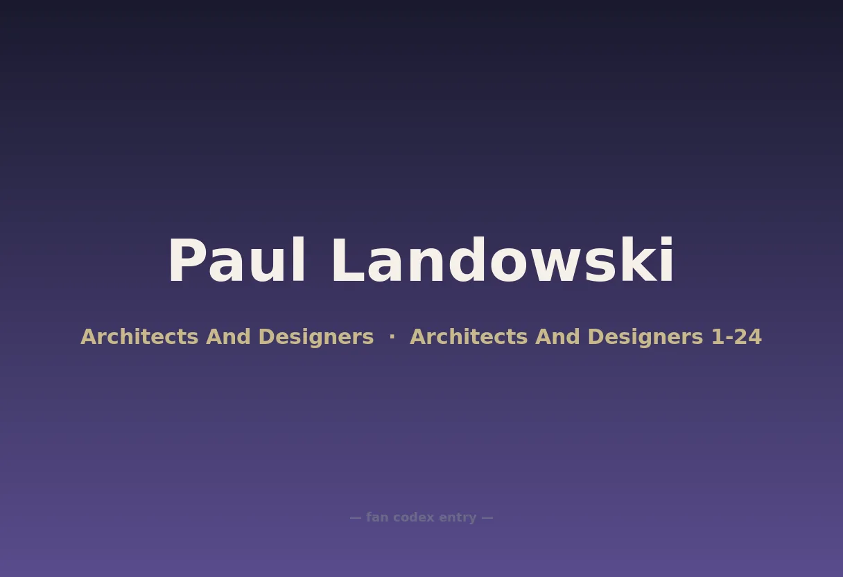 Paul Landowski