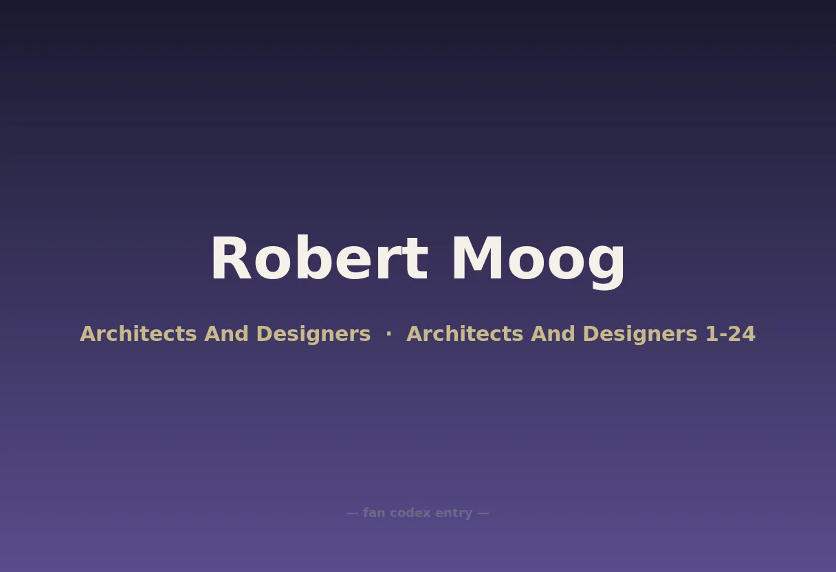 Robert Moog