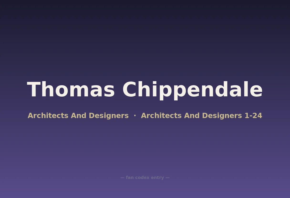 Thomas Chippendale